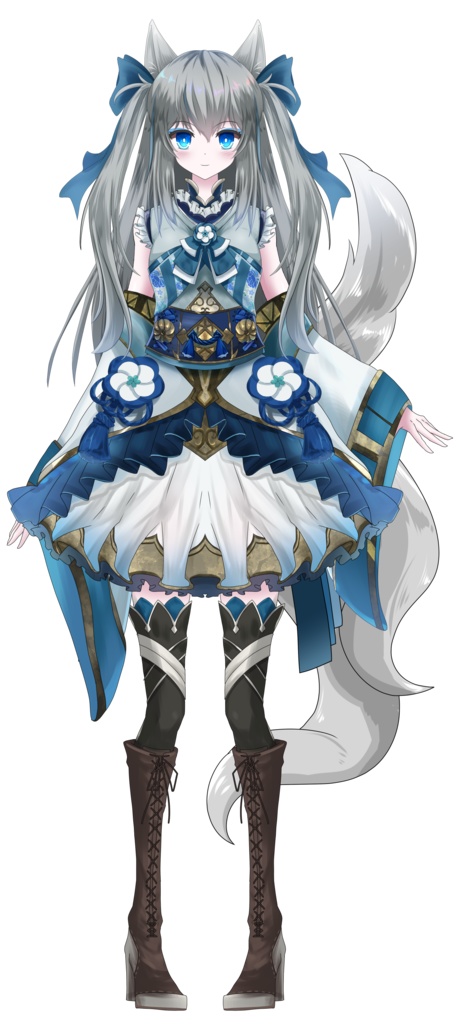 第二弾!狐狐音の前アクリルスタンドフィギュア【ココかわVer】