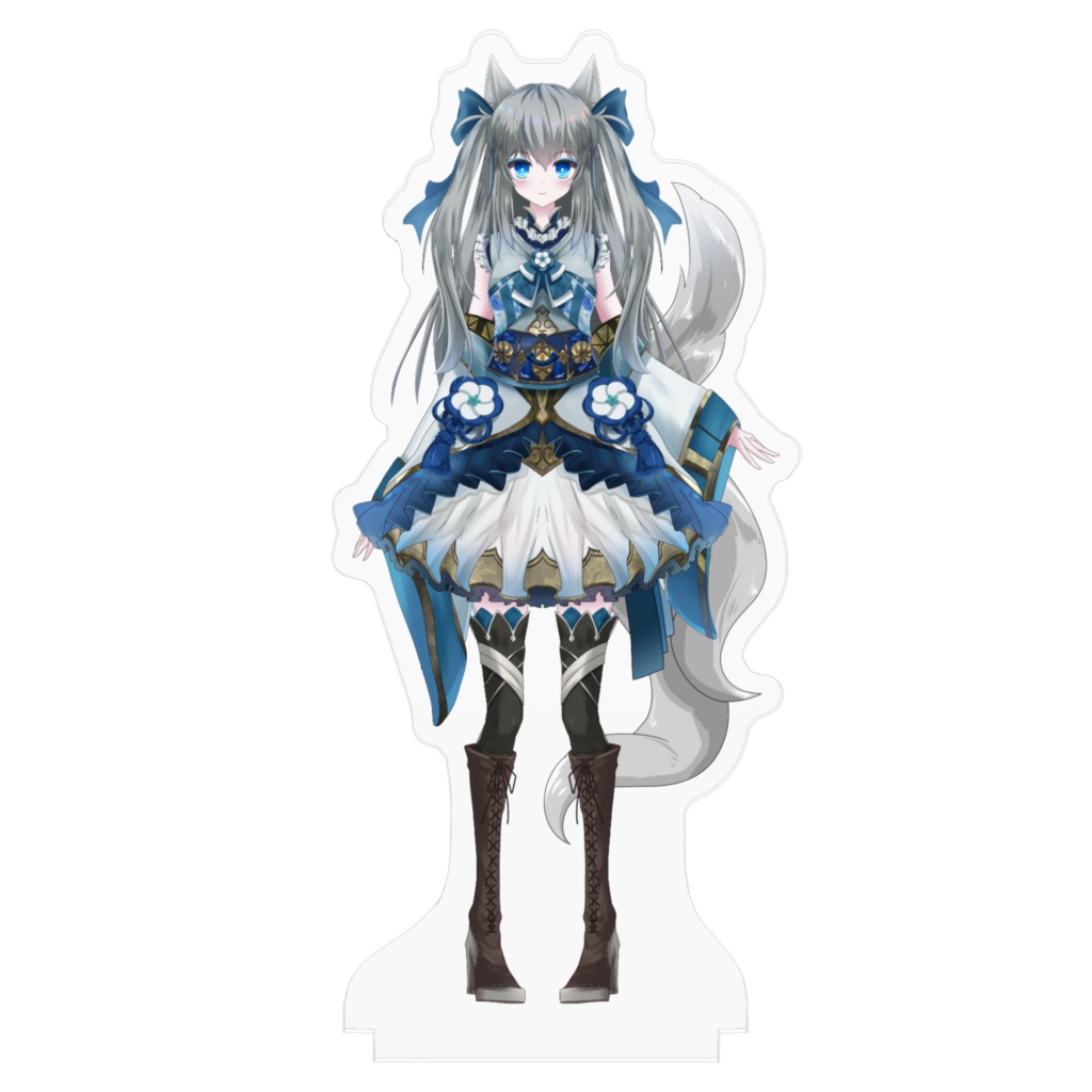 第二弾!狐狐音の前アクリルスタンドフィギュア【ココかわVer】