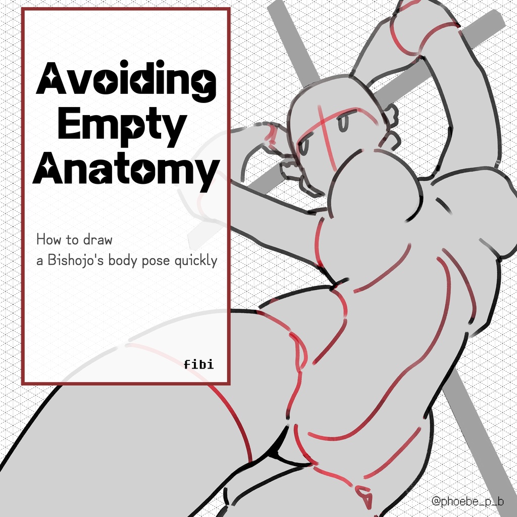 [Avoiding Empty  Anatomy] - How to draw  a Bishojo's body pose quickly (Eng ver))