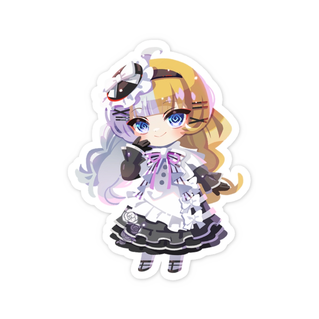 みにきゃらすてっかー!