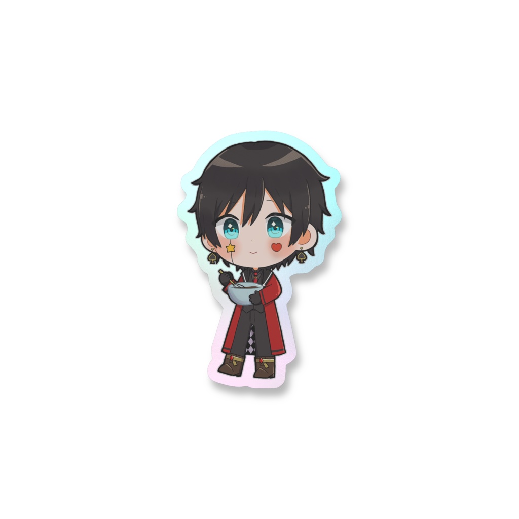 神崎ポロンオーロラスマホステッカー(バレンタイン2026)