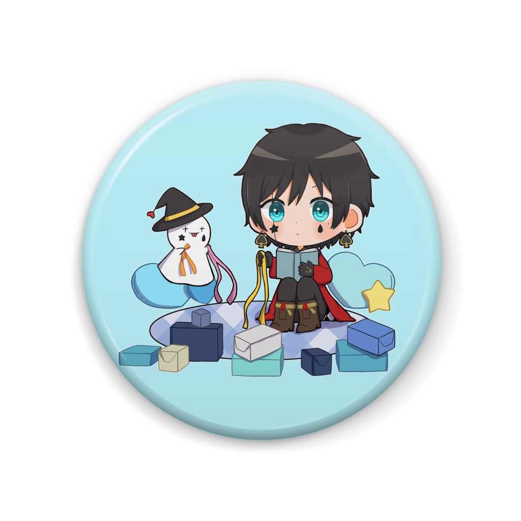 神崎ポロン＆ピピ缶バッジ(ホワイトデー2026)