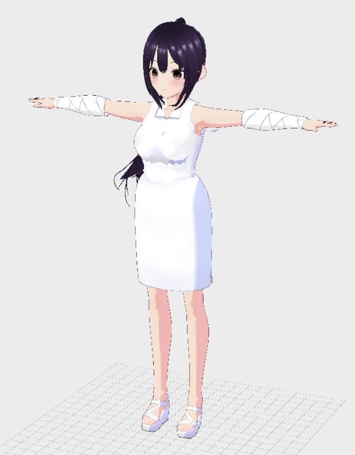 【3Dロイド&Sロイド】あやね(オリジナル3Dモデル)★着せ替え可能