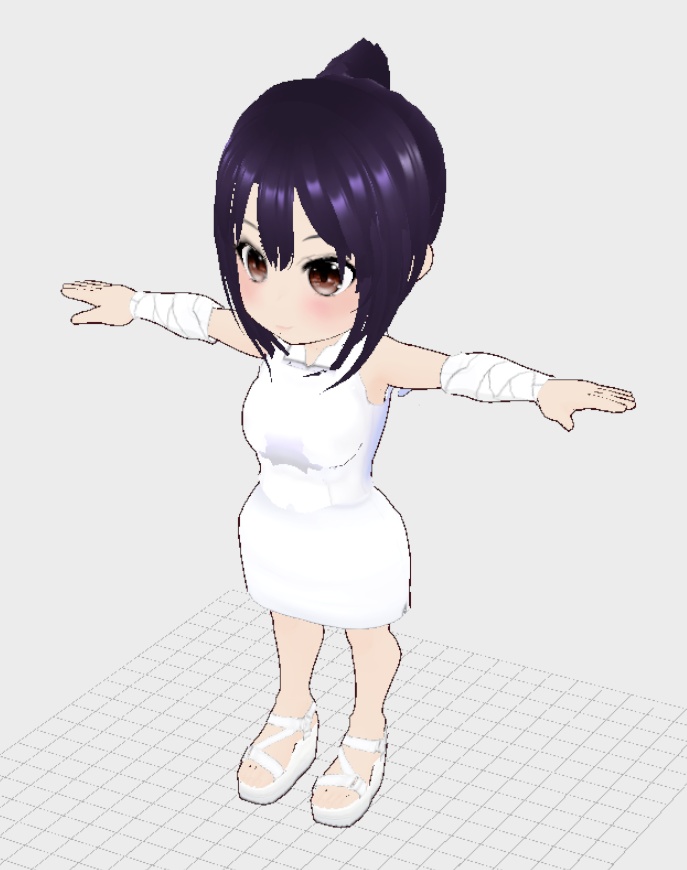 【3Dロイド&Sロイド】あやね(オリジナル3Dモデル)★着せ替え可能