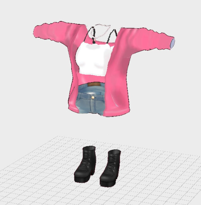 【3Dロイド&Sロイド】さくら(オリジナル3Dモデル)★着せ替え可能