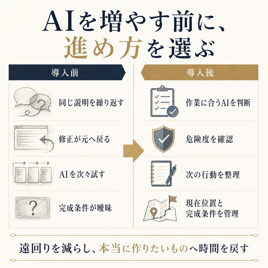 AI Navigator Suite - AIとの遠回りを減らす診断システム -