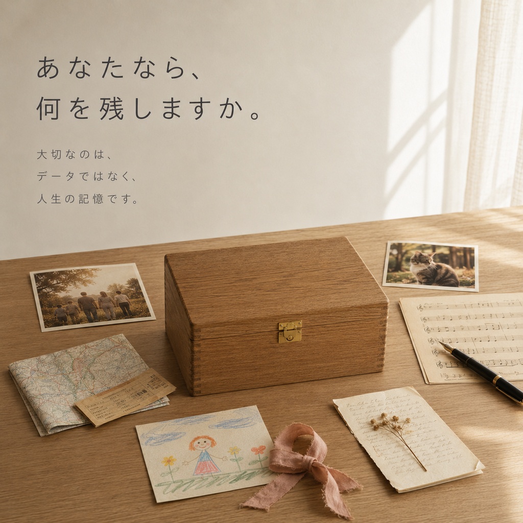 MEMORY VAULT ― 記憶の金庫 - 写真・動画・音声をゲーム体験として残せるWebアプリ -