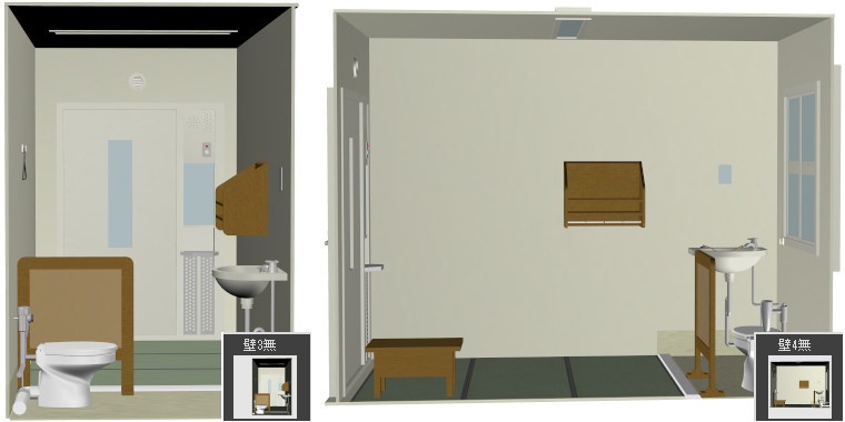 拘置所・刑務所独居房3D(cs3oファイル)