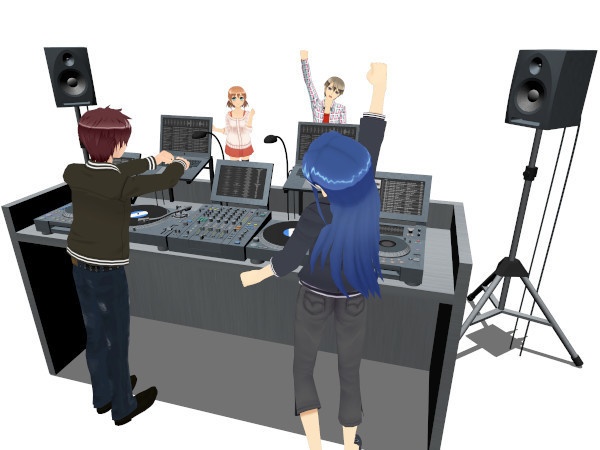 DJ機材セット(cs3oファイル)