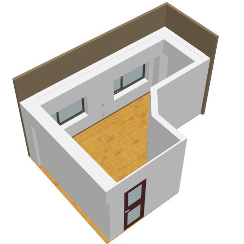 L字型の部屋(cs3oファイル)