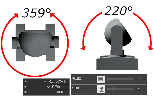 ムービングライト2(cs3oファイル)