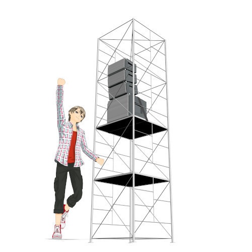 PAスピーカE・イントレ(cs3oファイル)