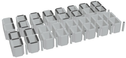 5°斜体デジタル数字(cs3oファイル)