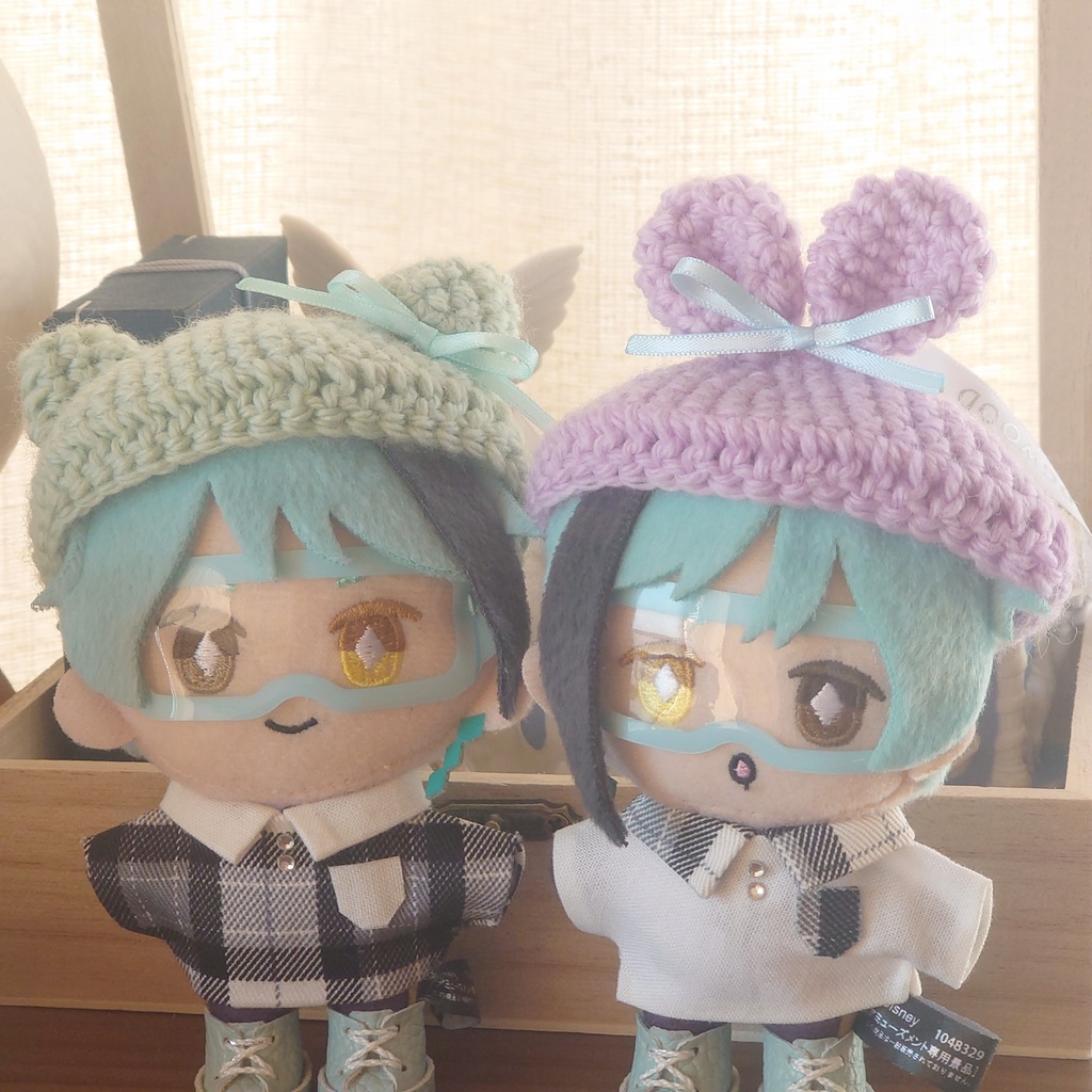 10cmぬい かぎ編みアニマル帽子