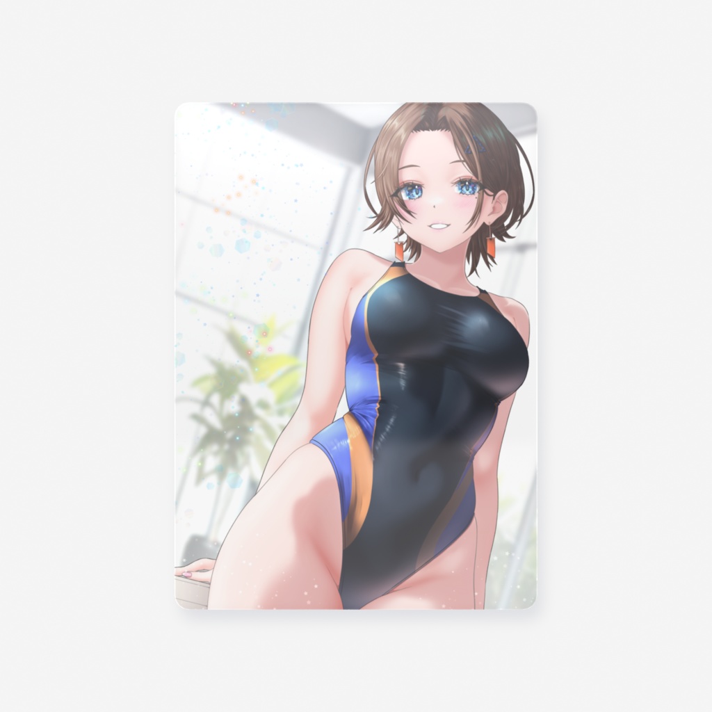 志夏トレカ（競泳水着）