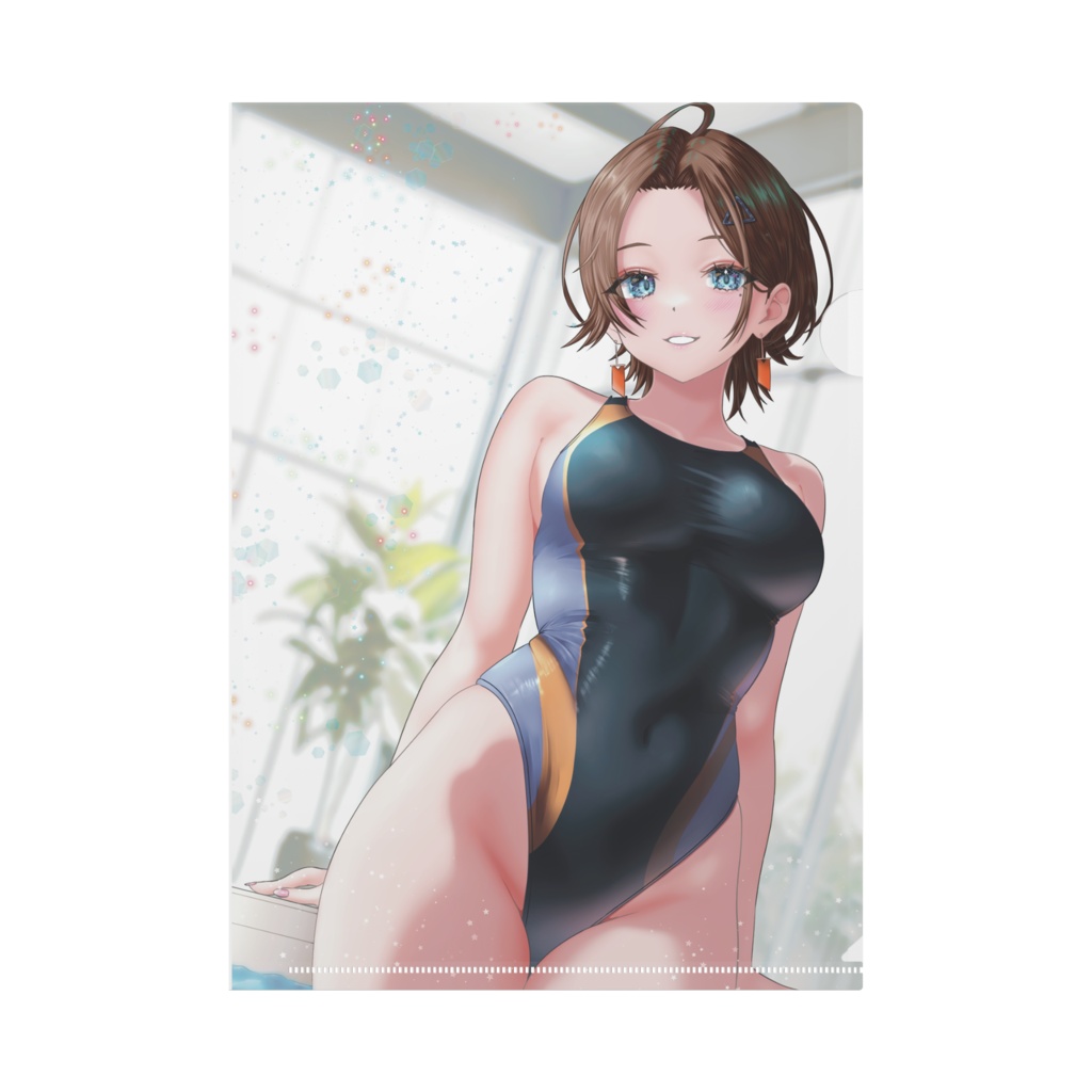 クリアファイル（競泳水着）