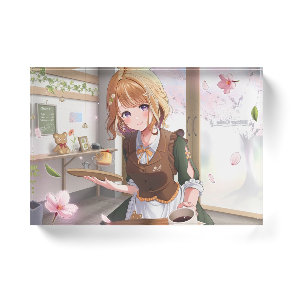 【3周年記念】アクリルブロック14.8×10cm(口閉じ)