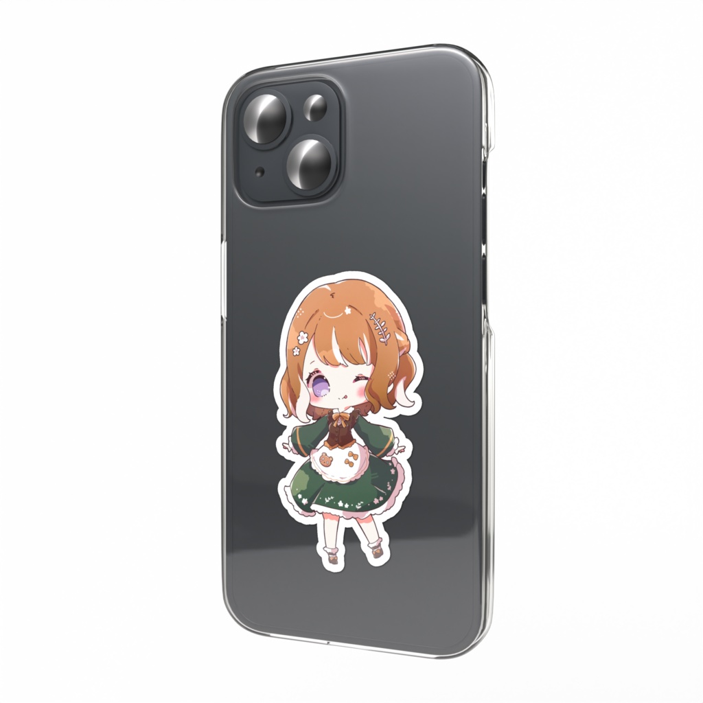 【2周年記念】ゆるふわスマホステッカー(背景無し)