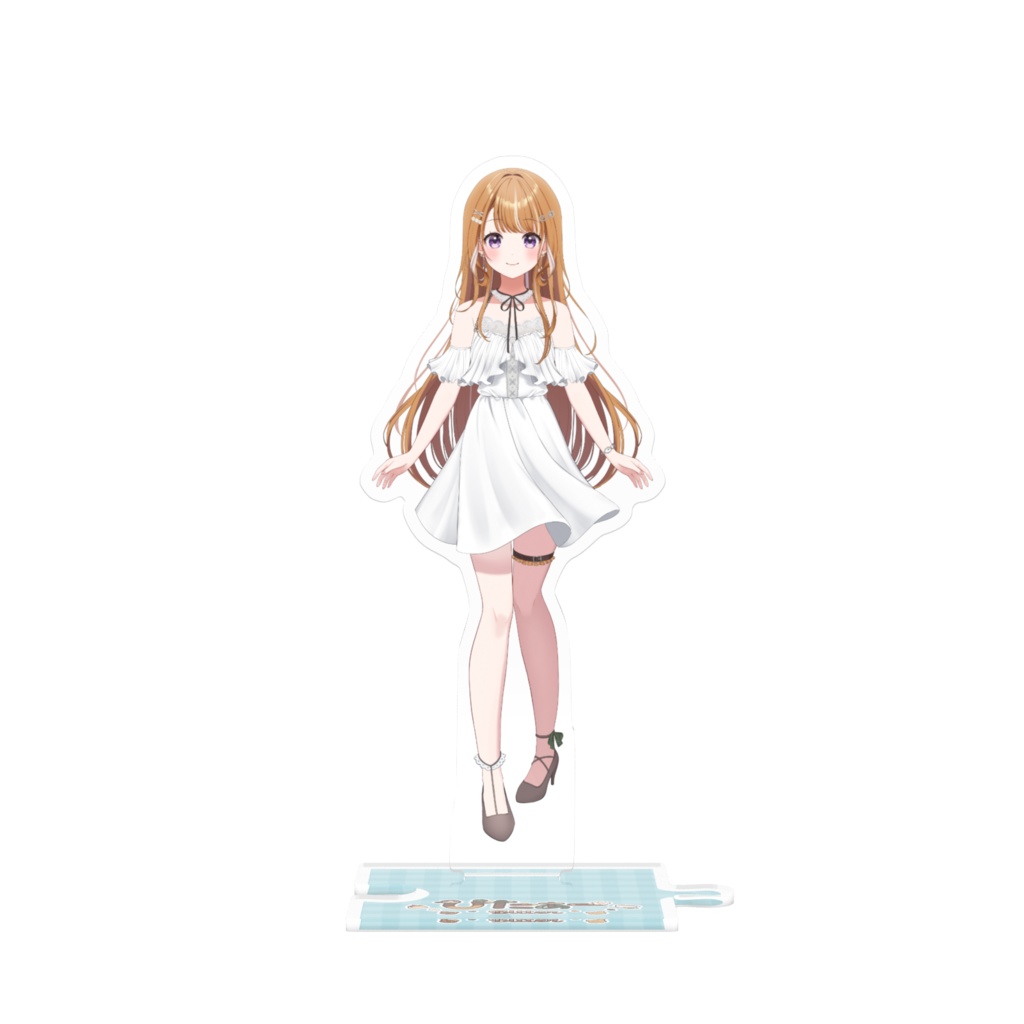 【Live2D1周年記念】つながるアクリルスタンド《白ワンピ》