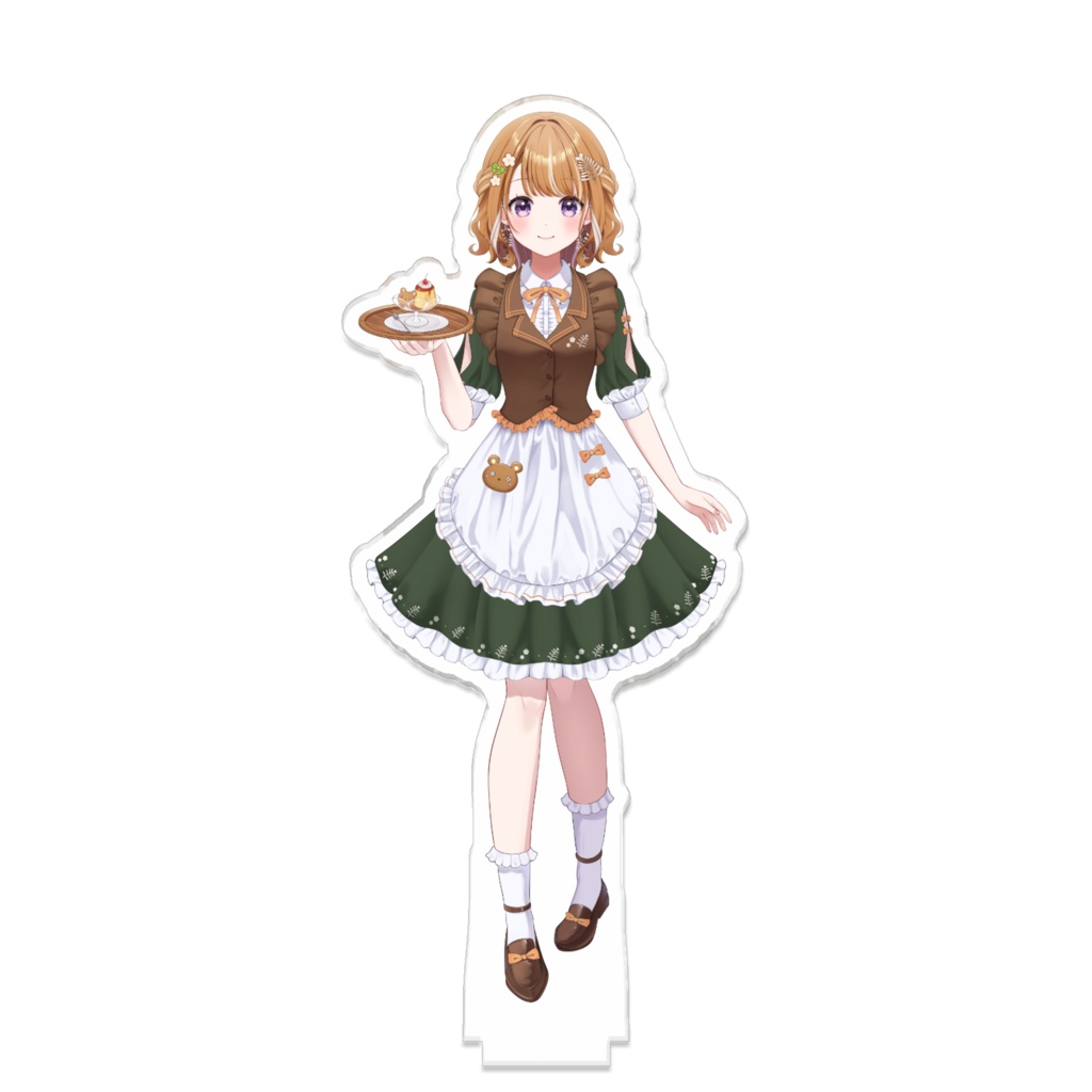 【Live2D1周年記念】つながるアクリルスタンド《ウェイトレス》