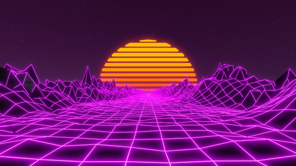 80s style VJ Footage Pack