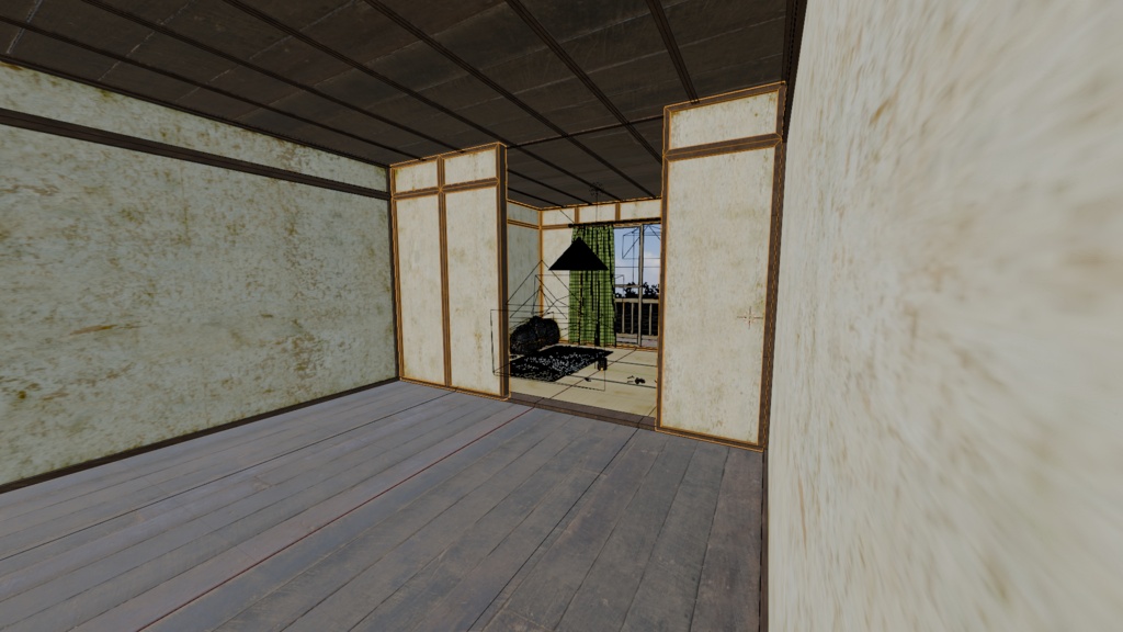【Blender】汚い部屋Dirty room 3Dモデル