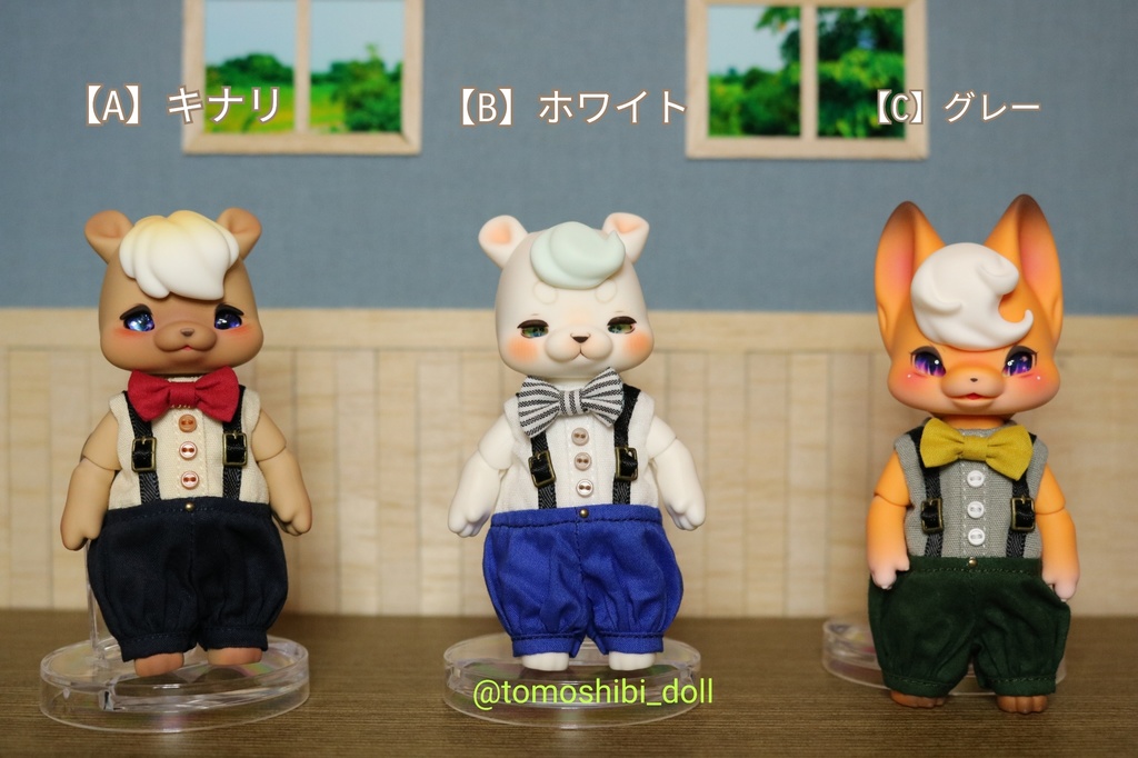 【cocoriang/FairyBody用】【即納品】【一部変更あり】蝶ネクタイお洋服　3/29 20:00頃～販売