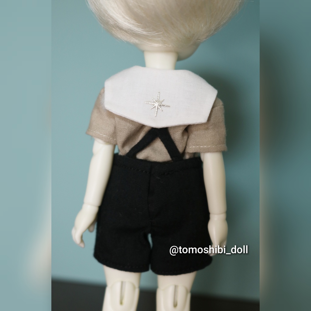 【即納品】【imda1.7用お洋服】半袖セーラー