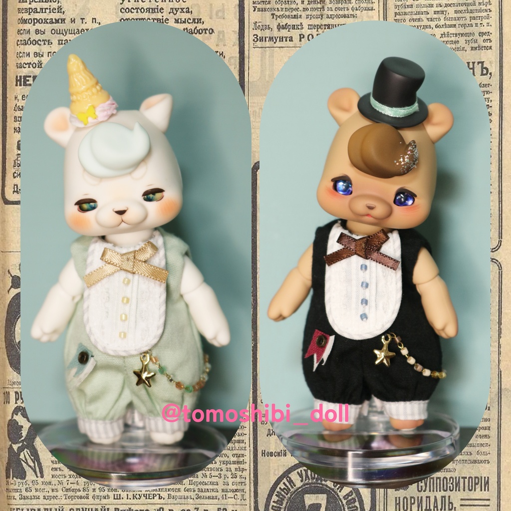 9/28 20:00販売開始【cocoriang/FairyBody用】【即納品】おめかしロンパース