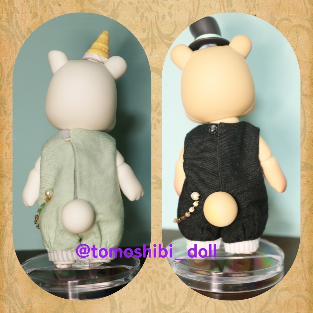 【cocoriang/FairyBody用】【※受注※】おめかしロンパース