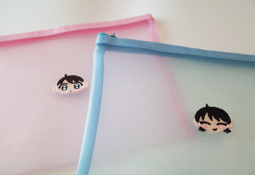 「かわいいきみ」メッシュポーチ