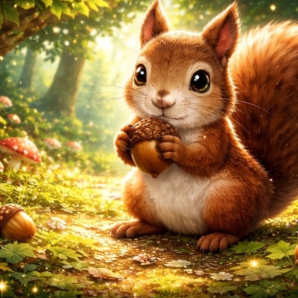 【無料フリーBGM】リスの森(商用利用可)