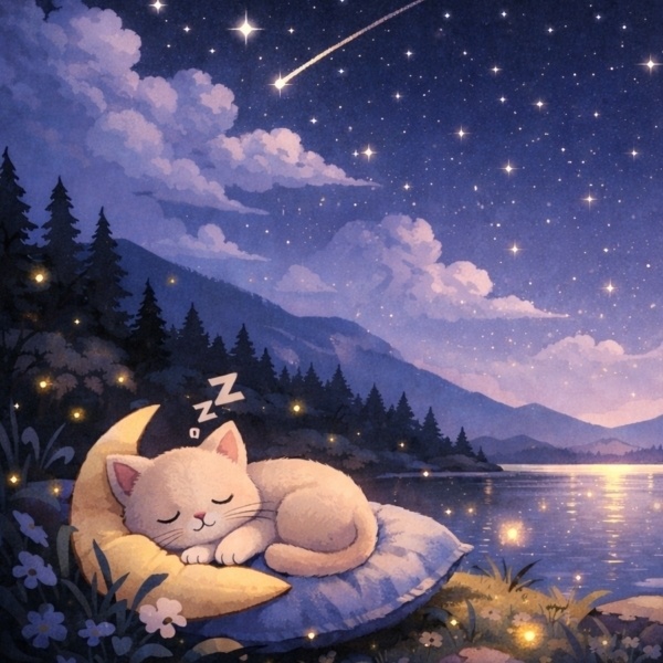 【無料フリーBGM】星降る夜(商用利用可)