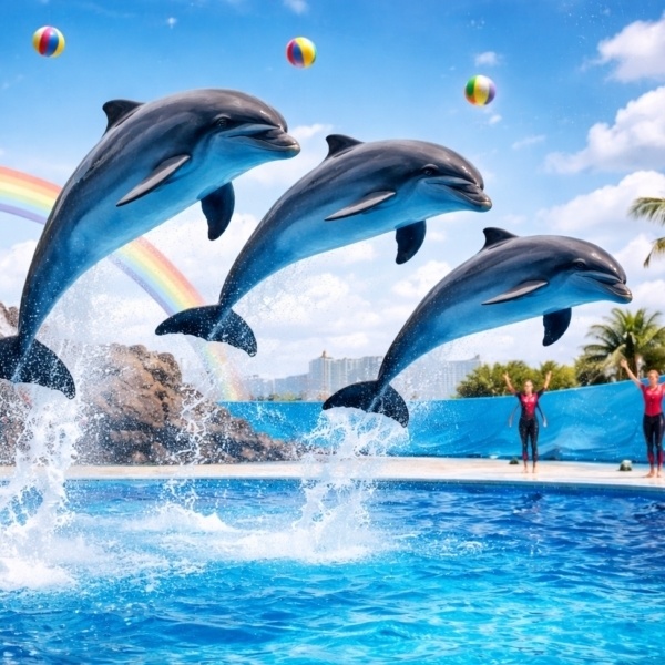 【無料フリーBGM】イルカショー(商用利用可)