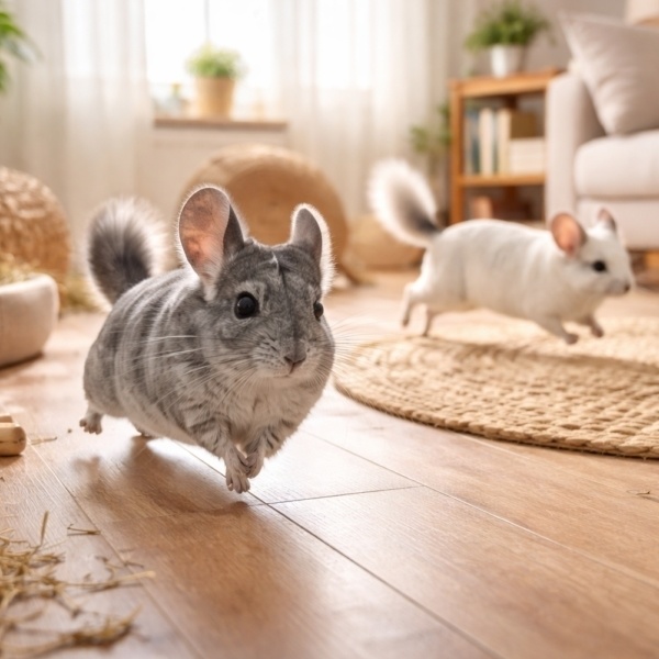 【無料フリーBGM】チンチラの部屋んぽ(商用利用可)