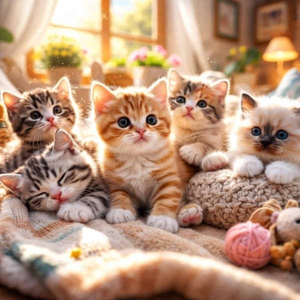 【無料フリーBGM】にゃんこでアニマルセラピー(商用利用可)