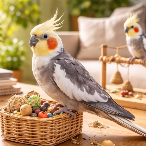 【無料フリーBGM】オカメインコの放鳥タイム(商用利用可)