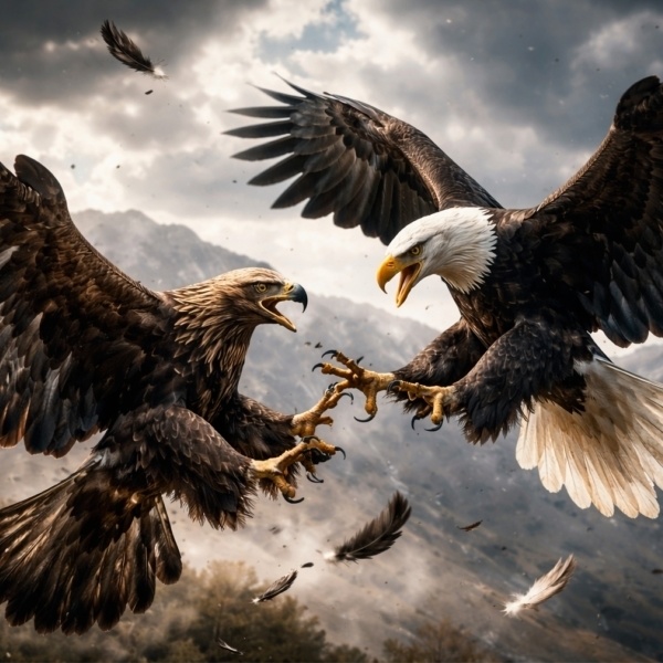 【無料フリーBGM】鷹と鷲の空中戦(商用利用可)
