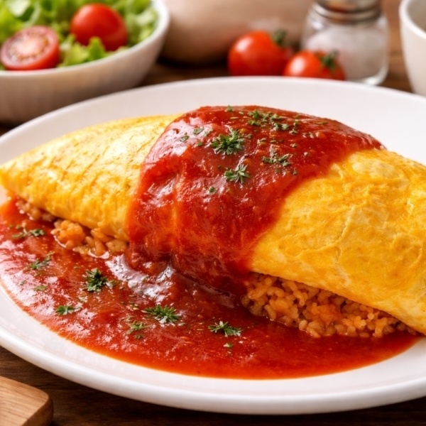 【無料フリーBGM】今日のご褒美はオムライス(商用利用可)