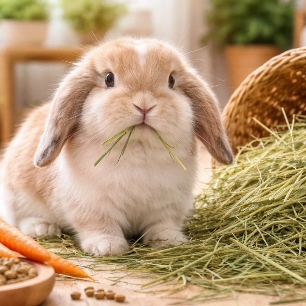 【無料フリーBGM】チモシーもぐもぐロップイヤー(商用利用可)