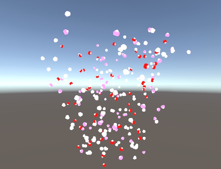 フラワーシャワー【VRC想定エフェクト】【MA設定済み】