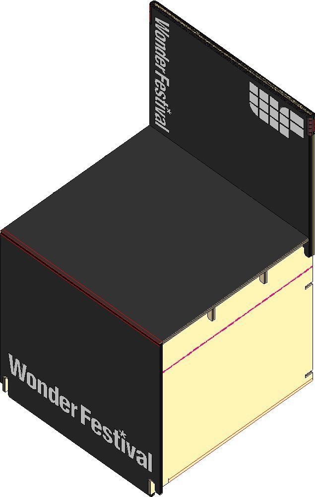 WF2026冬限定 はれのぶたい(黒)レンタル