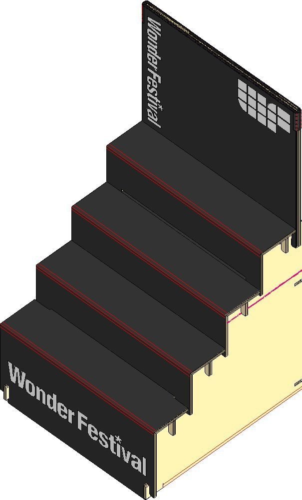 WF2026冬限定 はれのぶたい(黒)レンタル