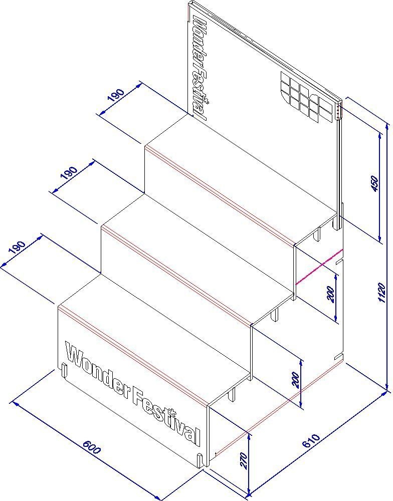 WF2026冬限定 はれのぶたい(黒)レンタル