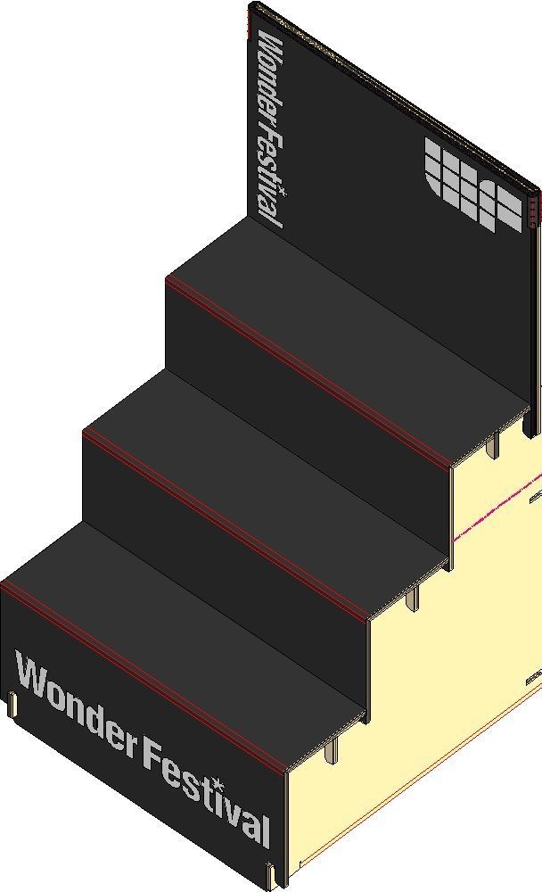 WF2026冬限定 はれのぶたい(黒)レンタル