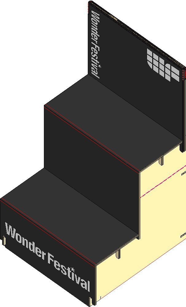 WF2026冬限定 はれのぶたい(黒)レンタル