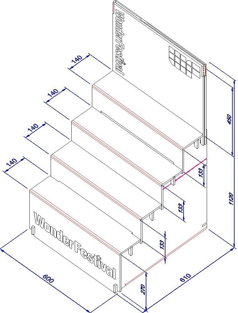 WF2026冬限定 はれのぶたい(黒)レンタル
