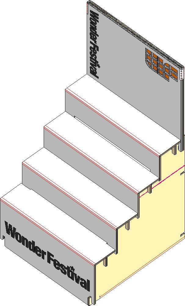WF2026冬限定 はれのぶたい(白)レンタル