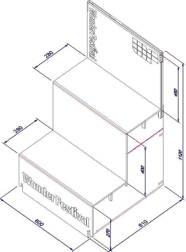 WF2026冬限定 はれのぶたい(白)レンタル