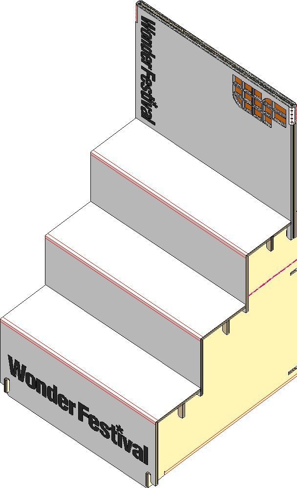 WF2026冬限定 はれのぶたい(白)レンタル